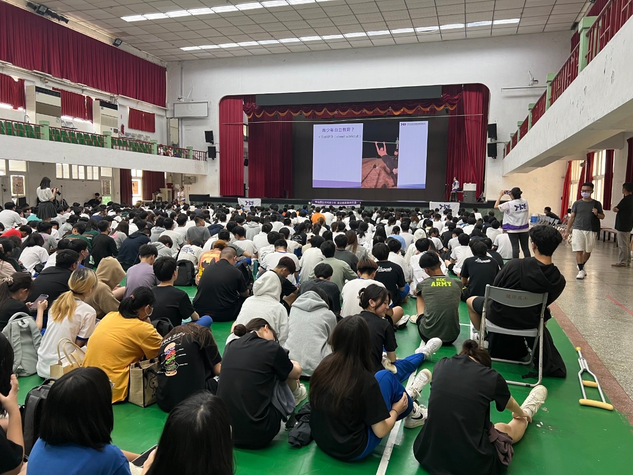 街頭健身影片分享