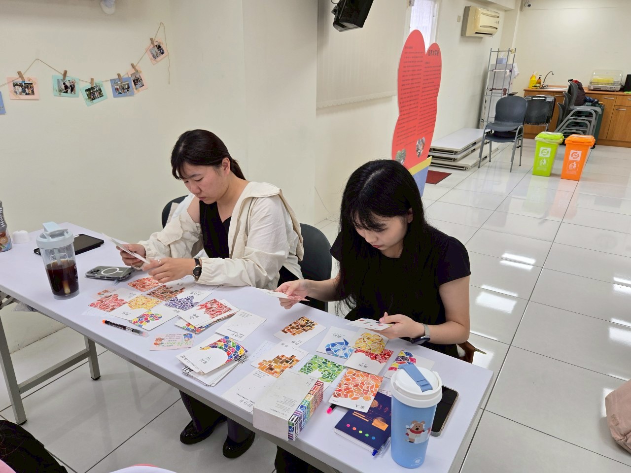 學員操作興趣探索牌卡1