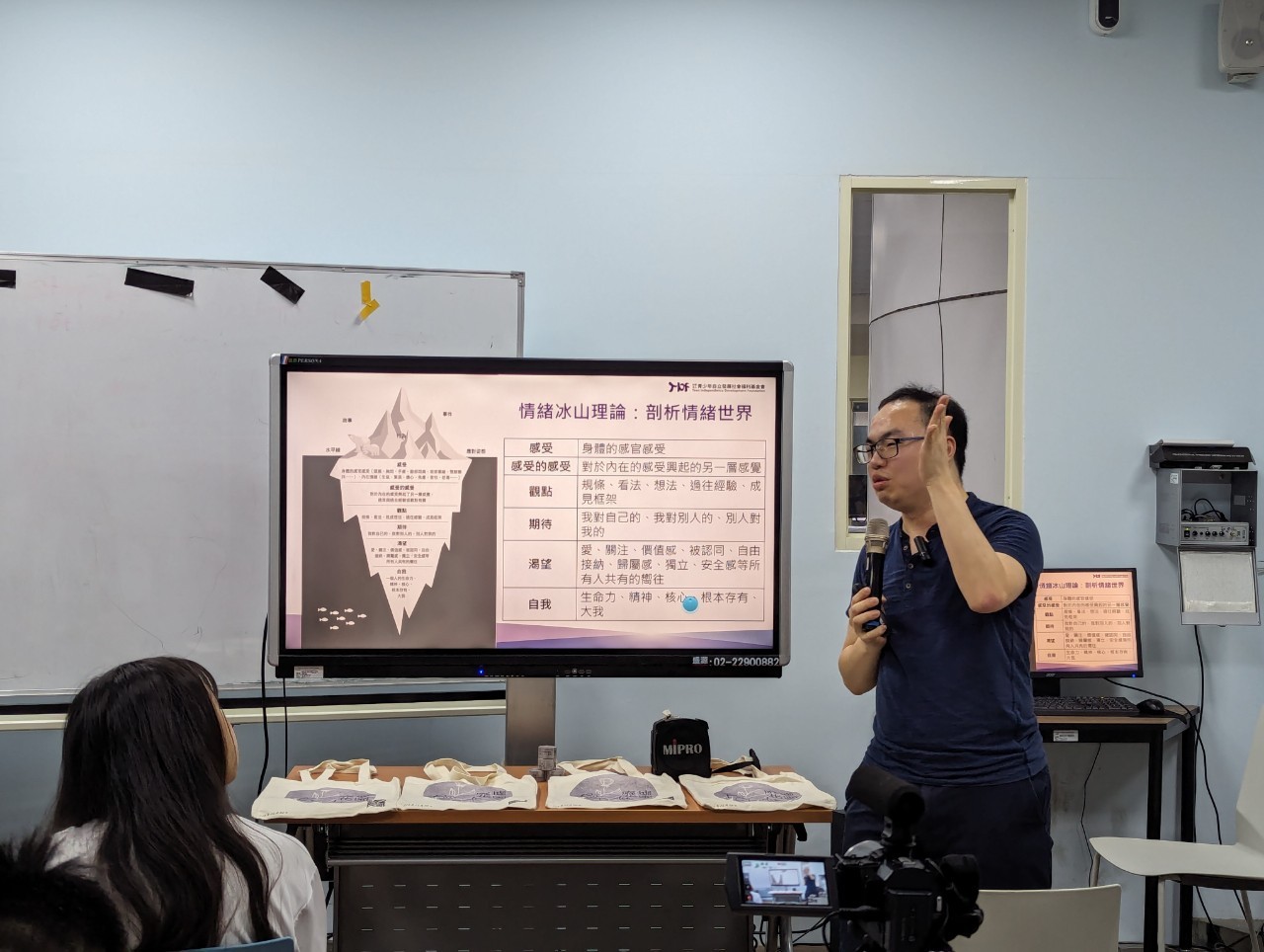 研發長介紹冰山理論