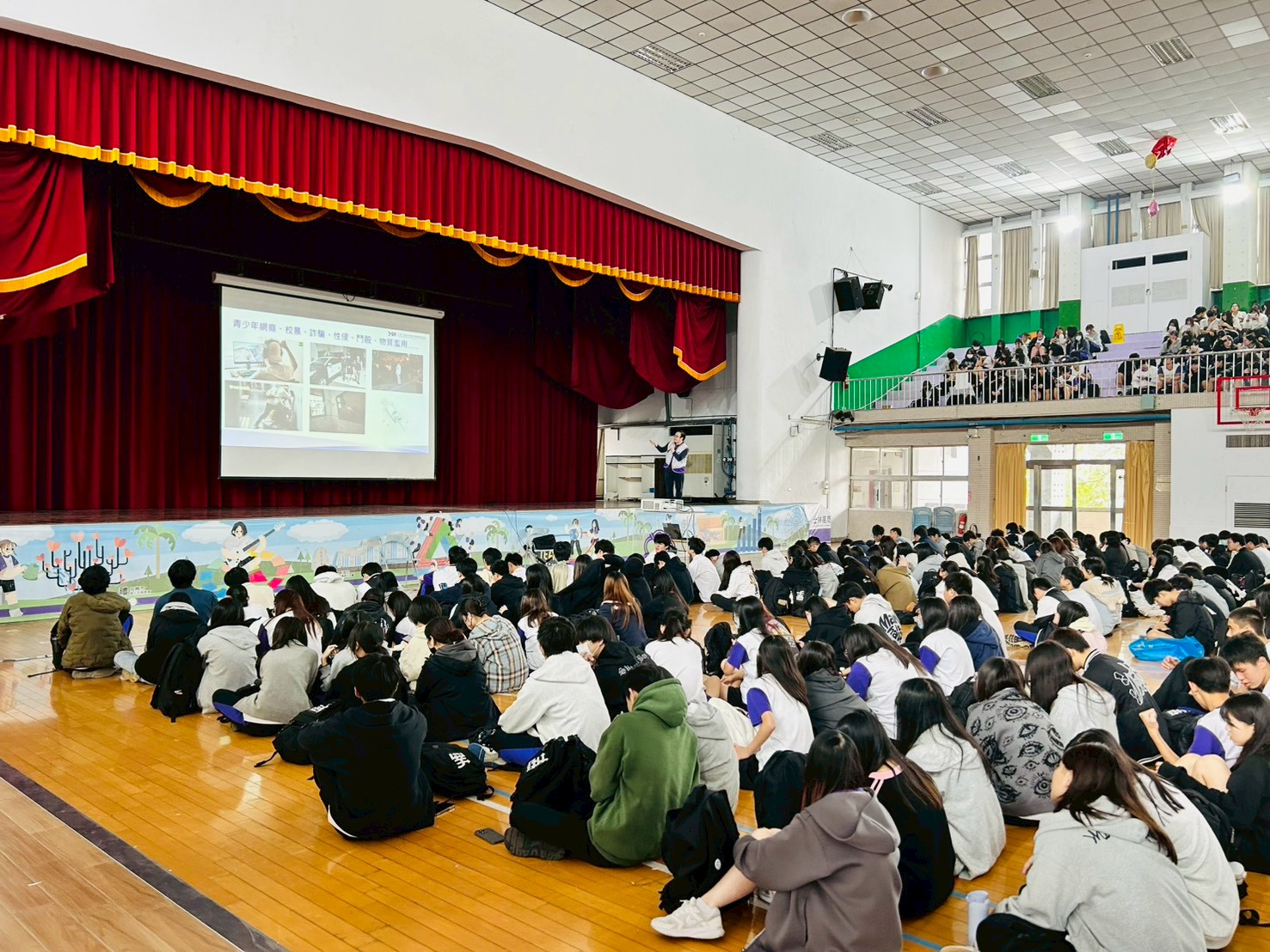 陳旺德研發長專講少年議題